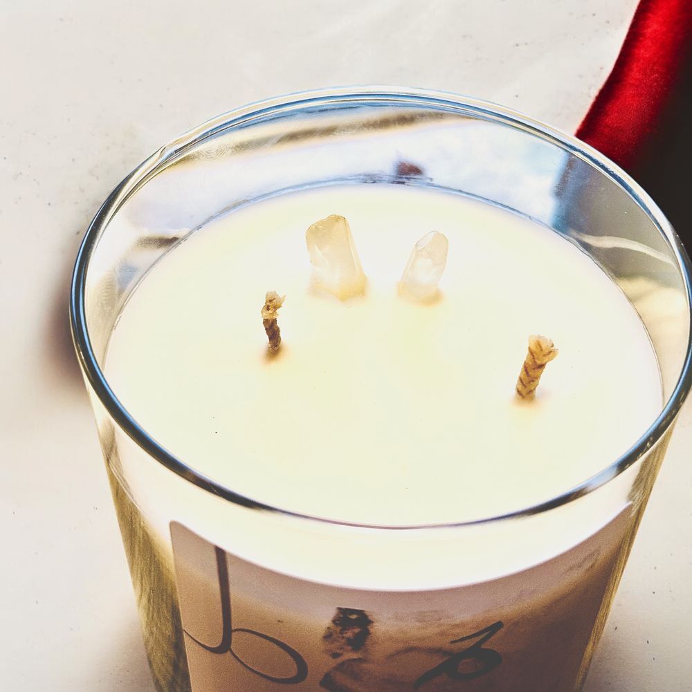Zodiac Capricorn Luxury Scented Soy Candle Crystal Healing Holiday‎ Home Decor